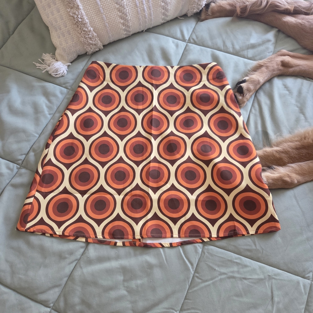 {Cider} A-Line Retro Skirt